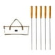 thumbnail image 2 of Brochetas para la parrilla Brochetas de metal para brochetas para pollo BBQ Utensilios de cocina Alfileres para barbacoa blancos Cola Brochetas para asar, 2 of 8