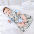 Salouo Vintage Sailboats Print Baby Sleep Sack Wearable Blanket for