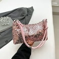 thumbnail image 4 of Stylago Women's Evening Handbag Glitter Sequins Shoulder Purse Tote Ladies Clutch Bags for Wedding Prom Cocktail Party Pink, 4 of 6