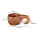 thumbnail image 3 of Fiudx Vaso de Madera para Beber, Diseño Portátil con Cuerda de Cuero, Capacidad de 240 Ml, Ideal para Vino, Café, Leche y Té, Perfecto para Acampar, Senderismo y Uso Diario. Incluye 1 Taza., 3 of 3