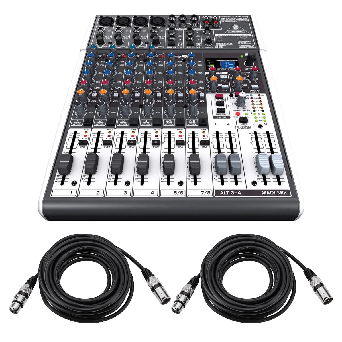 Behringer Eurodesk SX2442FX 24-Input 4-Bus Mixer w/ XENYX Mic