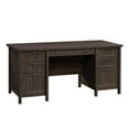 thumbnail image 1 of Sauder Costa Executive Desk, Chalked Chestnut, 419954, 1 of 9