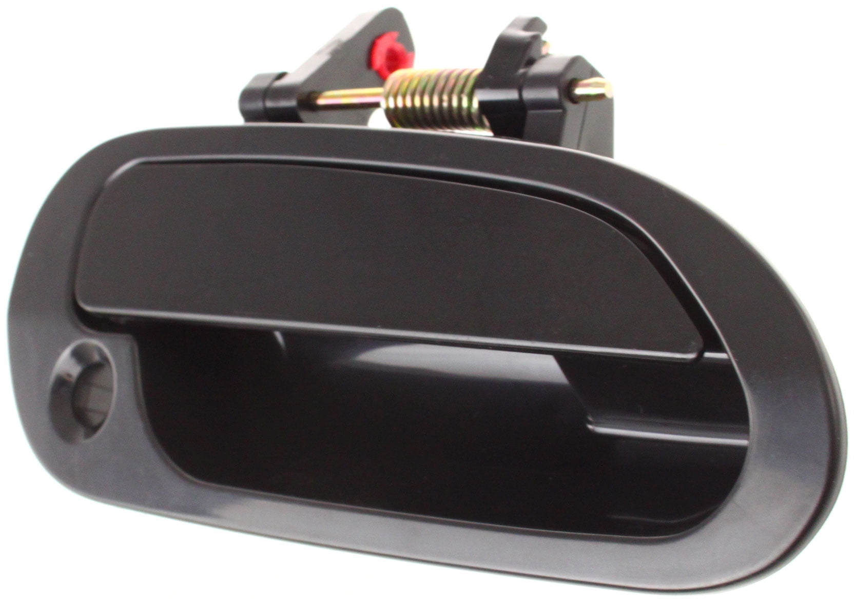 Replacement H462113 Exterior Door Handle Compatible with 1998-2002 Honda Accord Front, Right Passenger Smooth Black