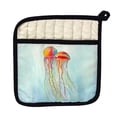 thumbnail image 1 of Betsy Drake PT1095 Colorful Jellyfish Pot Holder, 1 of 1