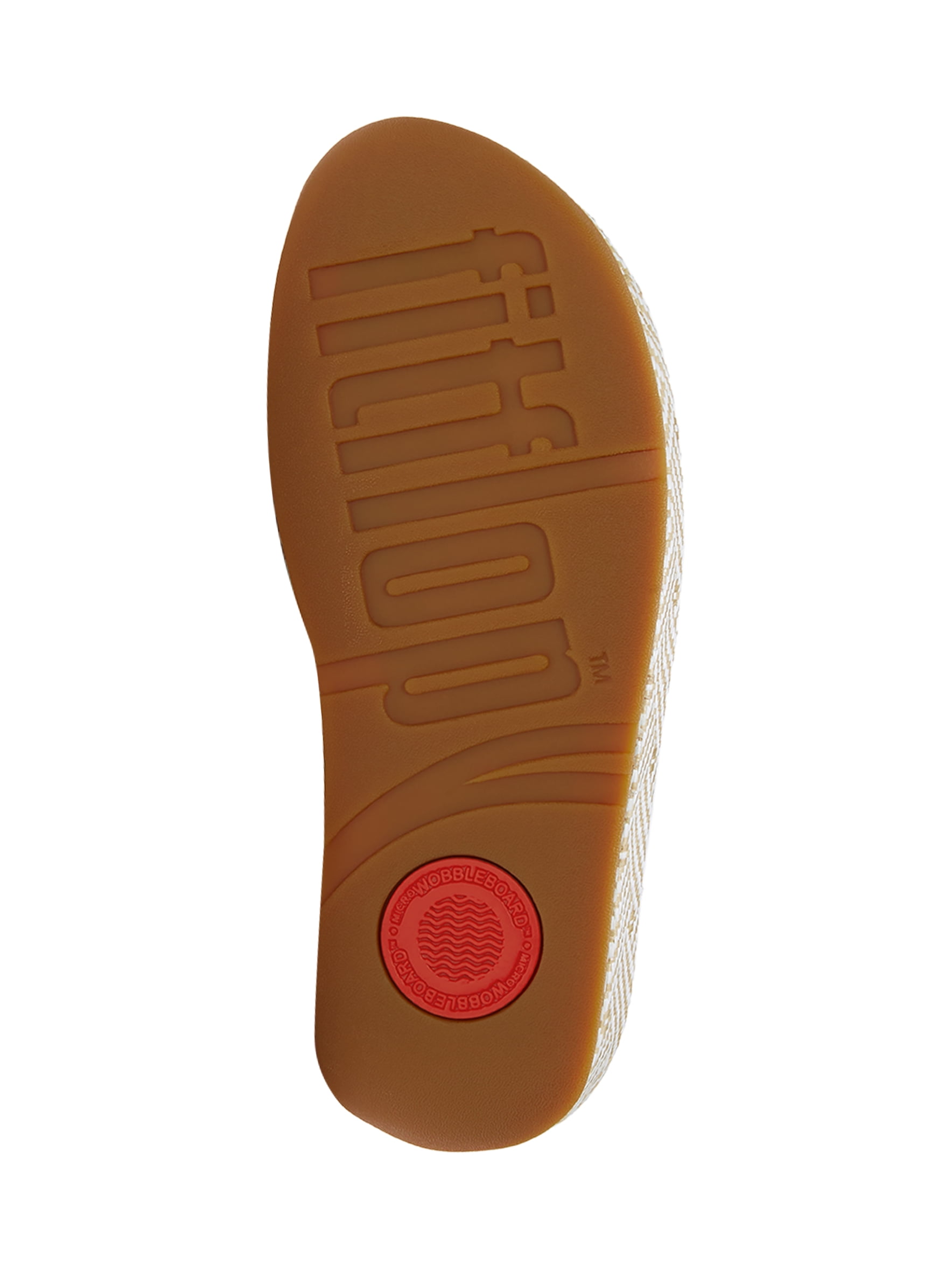 Fitflop Women's Lulu Lux Graphic-Weave Leather Cross-Strap Slide Sandals