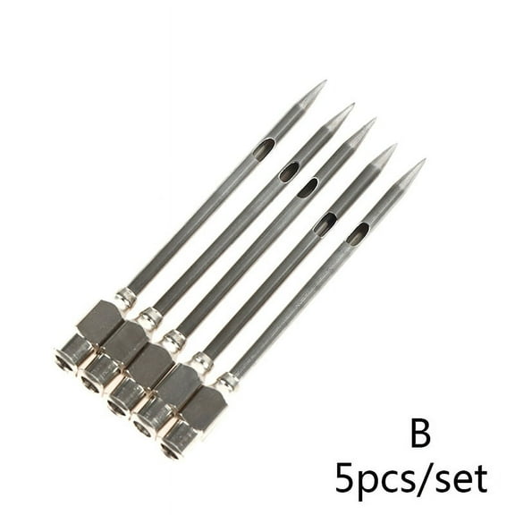 BBQ Meat Syringe Marinade Injector with Needles Turkey Syringe Sauce Injection