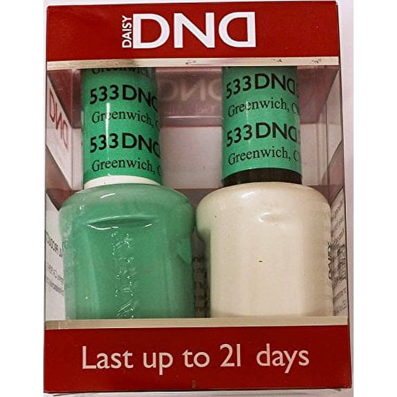 DND Nail Polish Gel & Matching Lacquer Set (533 - Greenwich)