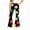 00##-Multicolour12579, variant on Kiijoy Girls Polka Dot Flare Pants Casual Fit Bootcut Pants Trousers, Sizes 5-6
