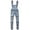 Light blue, variant on Men's Ripped Denim Bib Overalls Suspenders Casual Slim Fit Rompers Trousers Skinny Jumpsuit with Pockets