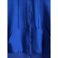 thumbnail image 4 of Topumt Men's Pullover Winter Workout Fleece Hoodie Jackets Full Zip Fleece Warm Thick Coats, 4 of 5