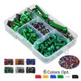 thumbnail image 4 of Ensemble de Vis Pare-Chocs Kit de Boulons Clips de Fixation Vis pour Moto (Or 10 Pcs), 4 of 8