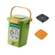 thumbnail image 2 of Contenedor de compost para basura, hogar, contenedor de residuos de alimentos, contenedor de compost práctico 20 litros, 2 of 9