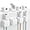 White, variant on Cord Organizer Holder, 8 Pack Magnetic Desk Cable Clips Management, Hide Phone Charging Cable Keeper, Strong Adhesive Wire Charger Holder for Nightstand, Kitchen Appliances, Office Supplies