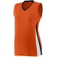thumbnail image 2 of Augusta Sportswear Orange/ Noir/ Blanc 5180 S, 2 of 2