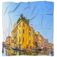 thumbnail image 4 of DESIGN ART Designart 'Venice Cityscape Water Canal' Abstract Throw Blanket, 4 of 5