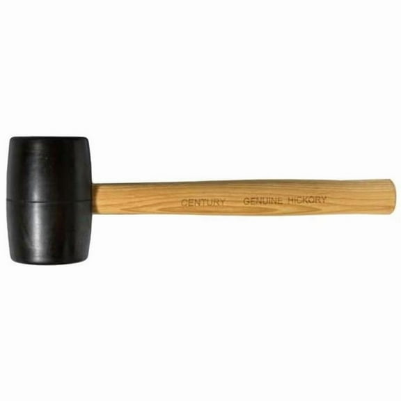 Century Drill & Tool  16 oz Pro Rubber Mallet