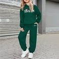 thumbnail image 1 of RTKFRFLM Girls Kids 2-Piece Outfit Printed Hoodie Pants Casual Fashion Playwear 2-14Y, 1 of 3