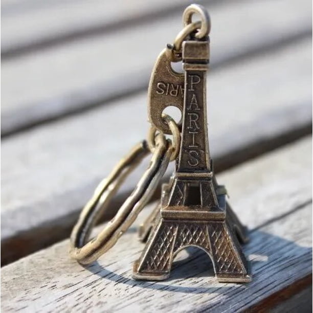 Torre Eiffel de París de bronce, artesanías de Metal, accesorios de decoración del hogar, estatuilla, modelo de estatua, recuerdo, diseño Interior del hogar