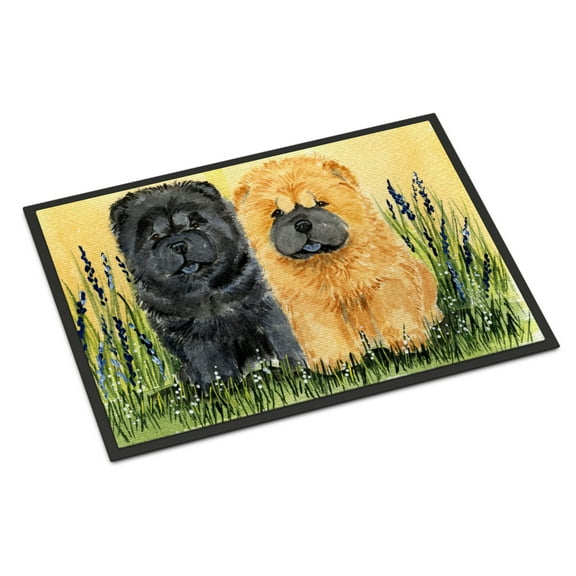 Carolines Treasures SS7006MAT Chow Chow Doormat 18x27 27"L x 18"W multicolor