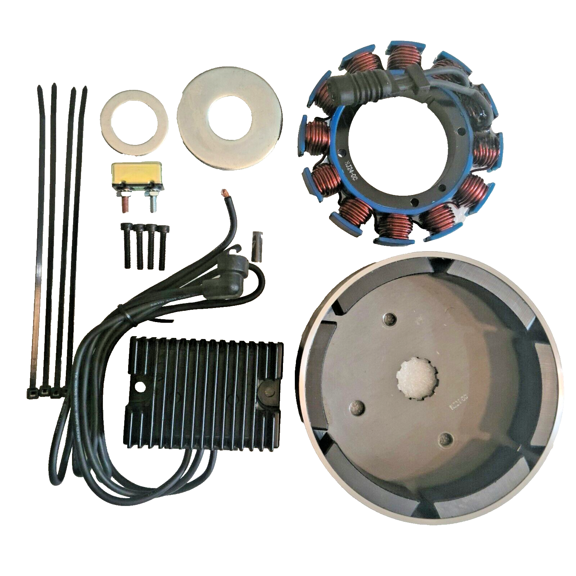 32amp Charging System for Harley and S&S Big Twin Evo and Shovel engines