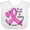 AA-White, variant on Inktastic Love, Care, Cure Breast Cancer Awareness Pink Ribbon Boys or Girls Baby Bib
