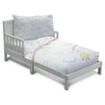 thumbnail image 5 of Delta Children 4-Piece Girls Toddler Bedding Set Collection | Includes: Fitted Sheet, Flat Top Sheet w/ Elastic Bottom, Fitted Comforter w/ Elastic Bottom, Pillowcase | Sunshine| Multi Color, 5 of 7