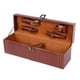 thumbnail image 5 of Caja de vino de cuero sintético con accesorios: tapón, vertedor, sacacorchos y anillas antigoteo. Ranura única, 5 of 8