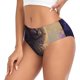 thumbnail image 2 of Fotbe Purple Flower Lazy Cat Calzones Estampados para Mujer – Ropa Interior de Algodón, Cómoda, Suave y Elástica-Medium, 2 of 6