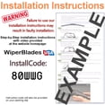 thumbnail image 5 of 2005 Mazda B4000 Beam Wiper Blades Wipers w/1yr Warranty (Set of 2) (WiperBladesUSA), 5 of 5