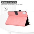 thumbnail image 3 of Dteck Smart Case for iPad mini 6th Generation 8.3 inch,Magnetic Leather Card Holder Wallet Shockproof Folio Flip Case Kickstand Cover for iPad mini 6,Rosegold, 3 of 5
