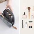 thumbnail image 4 of Bolsa de cosméticos multifuncional simple y de gran capacidad, bolsa de cosméticos portátil, 4 of 5
