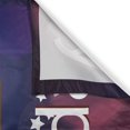 thumbnail image 3 of Ambesonne Abstract Kitchen Curtains, Birthday Cake Candles, 55"x39", Pink Navy Blue White, 3 of 3