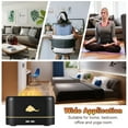 thumbnail image 2 of Amdohai Flame Humidifier Aroma Diffuser Ultrasonic Air Humidifier with 3 Flame Color Auto-Off Protection Mute USB Powered for Home Office Yoga, 2 of 8