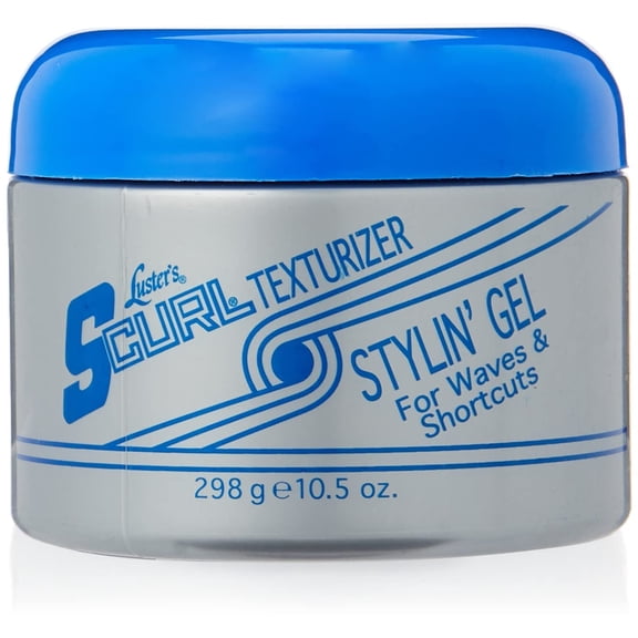 Lusters SCurl Stylin' Gel, Texturizer, For Waves Shortcuts, 10.5 Oz.