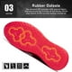 thumbnail image 4 of Zapatos de punta de acero para hombre, ligeros, indestructibles, para mujer, a prueba de pinchazos, cómodos, zapatos de seguridad para uso industrial, costura XGeek LBX-05, 4 of 7