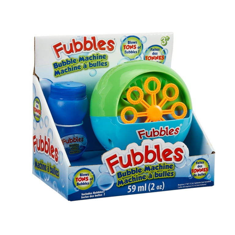 The Fubbles Mini Bubble Machine Blasts Amazing Amounts Of Bubbles! 