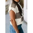 thumbnail image 4 of a.Jesdani Chandail Chic à Carreaux - Ajustement et Style Parfaits, 4 of 7