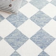 thumbnail image 6 of SAFAVIEH Ebony Mercia Diamond Area Rug, Blue/Ivory, 9' x 12', 6 of 10