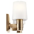thumbnail image 2 of 55175CPZ Kichler Lighting Adani - 2 Light Bath Vanity In Modern Style-8.25 Inches Tall and 14.5 Inches Wide-Champagne Bronze Finish, 2 of 6