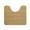 ?? Khaki_New#5261, variant on Foam Bath Mat U-Shape Toilet Rug | Soft Velvet Fleece | Water Absorbing & Non-Slip Rubber Back | Machine Washable | Modern Thick Bathroom Carpet | 1 Pack | 16x20in | Multi-Color Options
