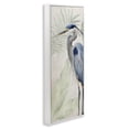 thumbnail image 3 of Stupell Industries Heron Portrait over Plants White Framed Giclee Art design by Kim Allen, 30 x 13, 3 of 8