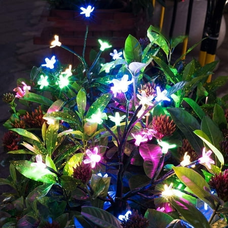 

Solar Garden Decoration Lights 2 Packs Of Beautiful Led Solar Fairy Landscape Tree Lights Two Patterns Of Lanterns Suitable For Christmas Decoration In Trails Courtyards Decks Corridors