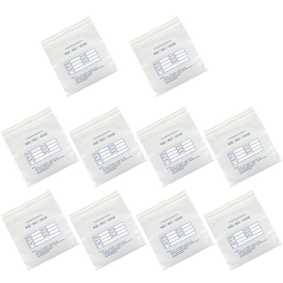 Bank 10pcs Bag Bank Cash Register Bags With Self Adhesive Tape Writable Clear Evidence Envelopes Tamper-Proof Bag For Secure Bank Deposits