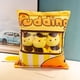 thumbnail image 5 of Vogacara Bolsa de pudín redonda de animales, almohada, juguetes de peluche, cómodo muñeco de peluche, conejo, comida, juguete de dibujos Animales de peluche y juguetes de peluche Polluelo, 5 of 6