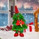 thumbnail image 3 of Muñeco de árbol de Navidad adorable, figura de peluche que canta y baila. EstiloD, 3 of 8
