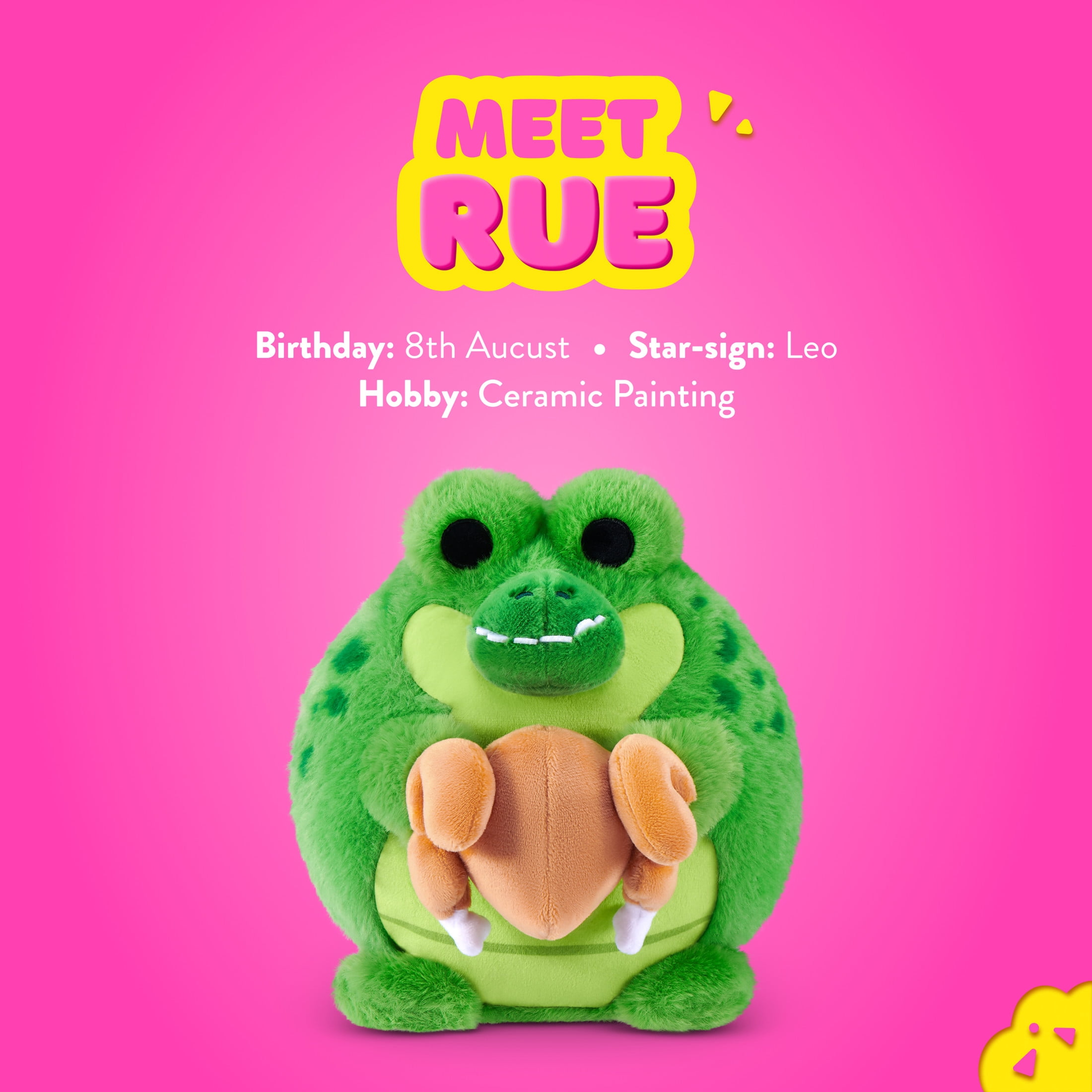 Snackles Core Series 2 Crocodile with Chicken by ZURU - Ultra-Soft 8-inch Plush Toy for All Ages