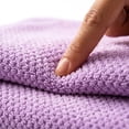thumbnail image 6 of Kyusrd Hand Towels for Bathroom,Cotton Soft Absorbent Decorative Hand Towel for Face Spa Bath Gym Kitchen,Purple,34x74cm, 6 of 7