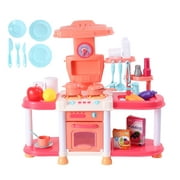 1 Set of Cooking Toy Music and Light Electric Simulation Kitchenware Toy for Kids Children