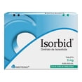 thumbnail image 1 of Isorbid tabletas sublinguales 40 pzas de 5 mg c/u, 1 of 4