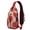 Kawaii Strawber, variant on Paris Airplane Fashion Sling Backpack, Vintage Style Trip Daypack for Women, Lightweight Travel Holiday Shoulder Bag